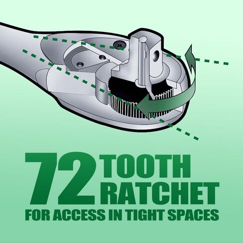 108 قطعة 1/4 بوصة و1/2 بوصة مجموعة مفاتيح ربط بسقاطة مع مجموعة مقابس لقمة، سقاطة قابلة للعكس، SAE ومتري، فولاذ CR-V، مجموعة أدوات ميكانيكا لإصلاح السيارات والاستخدام المنزلي in Kuwait