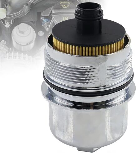 فلتر زيت محرك ديزل صديق للبيئة من الألومنيوم 68507598AA متوافق مع Jeep 2020 2021 Wrangler JL، 2021 Gladiator، 2020 2021 2022 Ram 1500 DT 68498720AA in Kuwait
