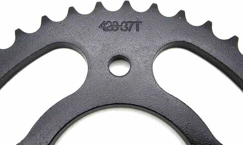 Motorcycle Sprocket Gear Accessories 428 37T 58mm Rear Drive Chain Sprocket for Inner Diameter 58mm Chain Sprocket Motorcycle ATV Refit Accessories in Saudi Arabia