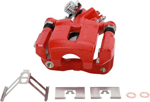 TRQ Rear Brake Caliper Set Compatible with 2013-2018 Acura ILX 2006-2015 Honda Civic in Saudi Arabia