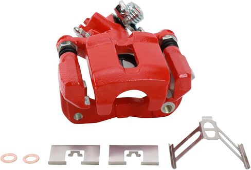 TRQ Rear Brake Caliper Set Compatible with 2013-2018 Acura ILX 2006-2015 Honda Civic in Saudi Arabia