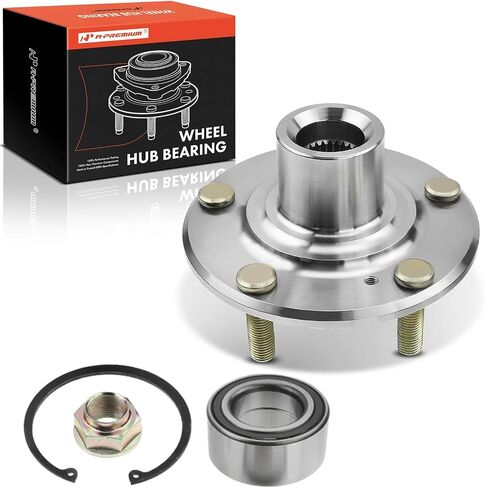 A-Premium Front Wheel Bearing and Hub Assembly with 5-Lug Compatible with Acura ILX 2013-2018, TL 2004-2008, TSX 2004-2008, Honda Accord 2003-2007, Civic 2006-2015, Element 2007-2010 in Saudi Arabia