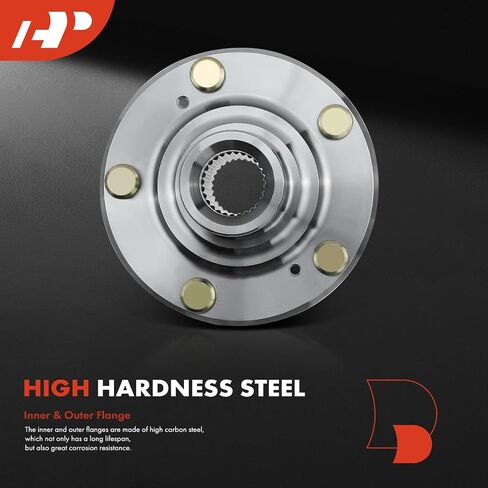 A-Premium Front Wheel Bearing and Hub Assembly with 5-Lug Compatible with Acura ILX 2013-2018, TL 2004-2008, TSX 2004-2008, Honda Accord 2003-2007, Civic 2006-2015, Element 2007-2010 in Saudi Arabia