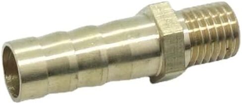 5 Pcs Brass Hose Fitting,Connector,Hose Barbed Adapter 6 mm Hose Barb to Metric M6 x 1 Male Pipe in Saudi Arabia