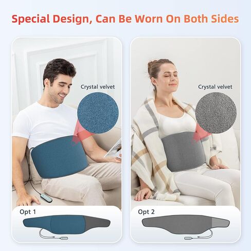 Comfier Heating Pad for Back Pain Relief,Electric Heating Pad for Back Cramps,6 Heat Levels, 10Auto-Off, Heat Pad, Gifts for Woman Man in Kuwait