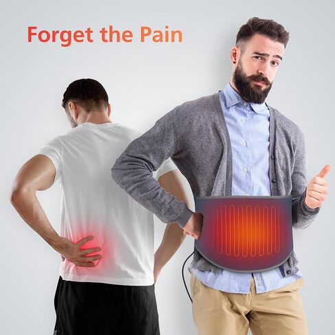 Comfier Heating Pad for Back Pain Relief,Electric Heating Pad for Back Cramps,6 Heat Levels, 10Auto-Off, Heat Pad, Gifts for Woman Man in Kuwait