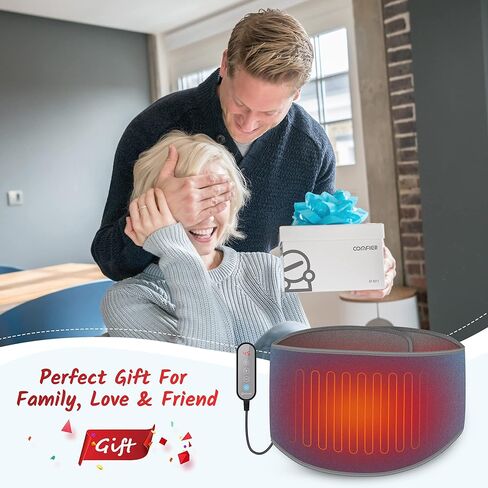 Comfier Heating Pad for Back Pain Relief,Electric Heating Pad for Back Cramps,6 Heat Levels, 10Auto-Off, Heat Pad, Gifts for Woman Man in Kuwait