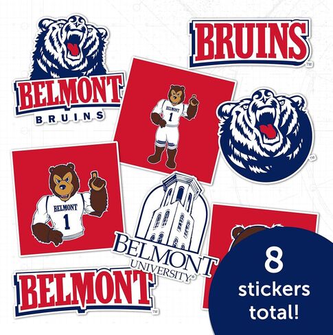 ملصقات Desert Cactus Belmont University Bruins BU شارات الفينيل وزجاجة مياه للكمبيوتر المحمول وقصاصات السيارة T2 (النوع 2) in Saudi Arabia