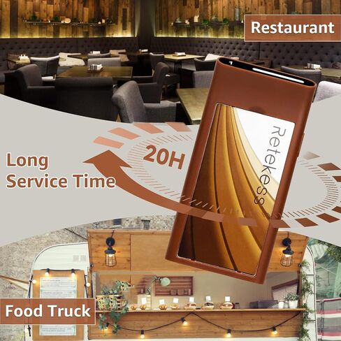 Retekess T116 Restaurant Pager System, Pagers and Beepers, 1640 ft Long Range,Turn Off beeps, 20 Waiting Buzzers for Restaurant,Coffee Shop in Saudi Arabia