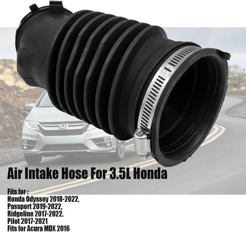 NEW Air Intake Hose Compatible with Odyssey Passport Ridgeline Pilot MDX 17228-5J6-A10, 172285J6A10 in Saudi Arabia