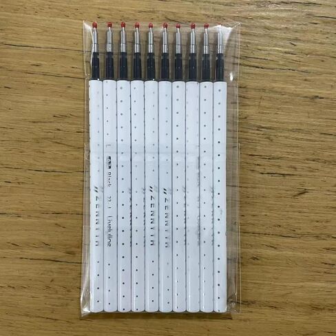 sencoo 10 عبوات 0.7 ملم قلم حبر جل أسود استبدال عبوات أقلام حبر دوارة قابلة للسحب in Kuwait