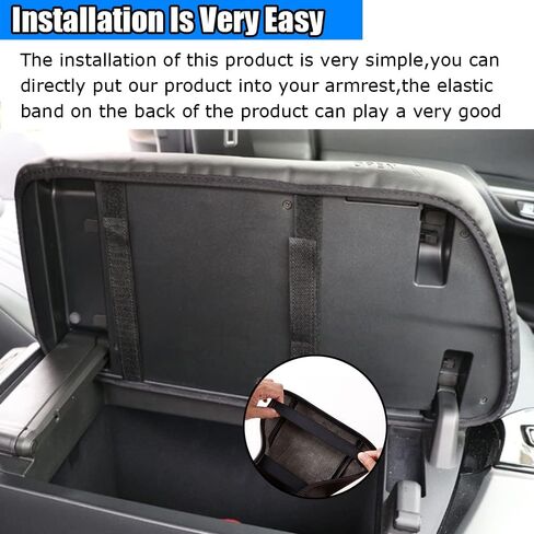 Kakash Custom Interior Accessories Compatible for Lexus NX 250 NX 350 NX 350h NX 450h+ 2022 2023 2024 Leather Center Console Cover Armrest Pad,Waterproof Anti-Scratch Protector Your Armrest(Red+Black) in Saudi Arabia