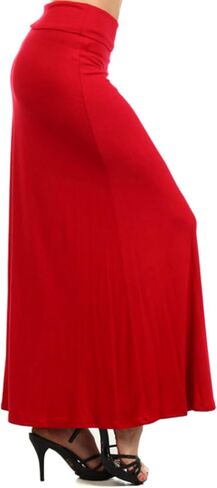 Women's Chic and Comfortable High-Waisted Maxi Skirt in Saudi Arabia