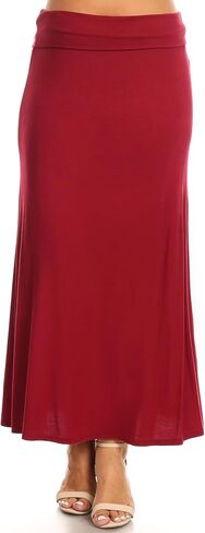 Women's Chic and Comfortable High-Waisted Maxi Skirt in Saudi Arabia