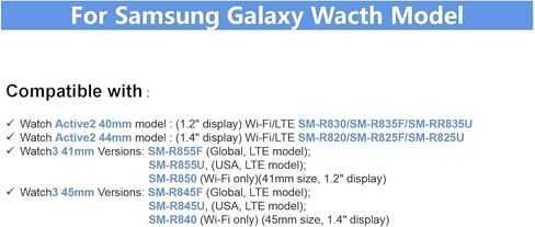 Galaxy Watch Active2 Back Glass Rear Lens Glass Replacement for Samsung Galaxy Watch Active2 44mm,Galaxy Watch Active2 40mm,Galaxy Watch3 45mm,Galaxy Watch3 41mm (Active2Back Glass) in Kuwait