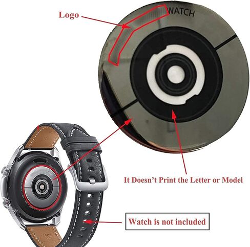 Galaxy Watch Active2 Back Glass Rear Lens Glass Replacement for Samsung Galaxy Watch Active2 44mm,Galaxy Watch Active2 40mm,Galaxy Watch3 45mm,Galaxy Watch3 41mm (Active2Back Glass) in Kuwait