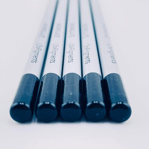 ChiPigments® *Set of 5* Underglaze Pencils for Fused Glass and Ceramic Projects with Bonus Pencil Pointer File. (Brights) in Saudi Arabia