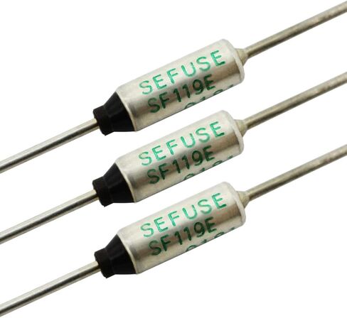 3 قطع. جديد SF119E SEFUSE SF119E مصهر حراري قطع حراري 121C قطع 121 درجة الجهد المقنن: 110V / 220V 10A SF119E in Saudi Arabia