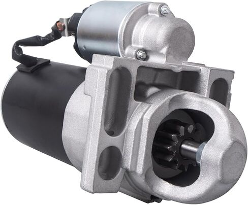 6942 Starter (لـ 6.0L 6.2L) مناسب لـ 09-14 Ca-dillac Escalade/Chevy Silverado Express Suburban/G-M-C Savana, Sierra, Yukon [OE# 19180528 89017848 12611103 323-1661 6942N] in Saudi Arabia
