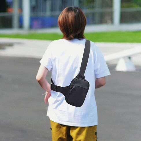 Mini Sling Chest Bag, Waterproof Crossbody Backpack Casual Phone Shoulder Bag for Men Women Travelling Hiking Cycling in Saudi Arabia