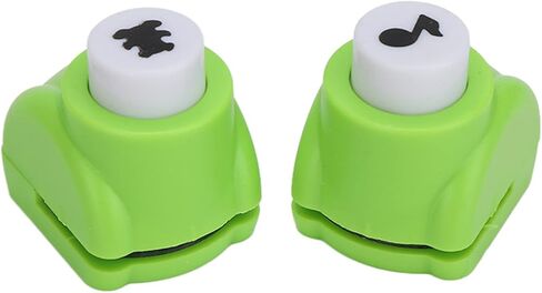 Punch Craft Set,10pcs Hole Puncher Different Patterns Easy Operation Multifunctional Portable Punch Craft Set for Crafting & Fun Projects in Saudi Arabia