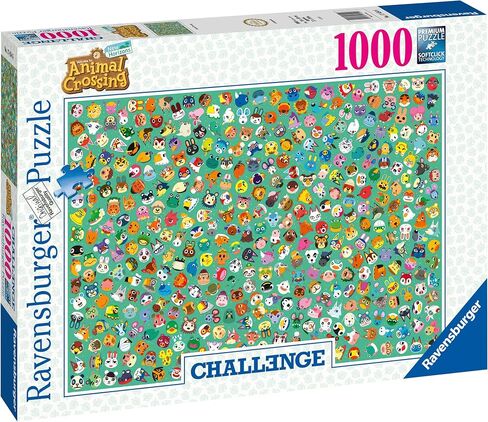 ألعاب تركيب الصور المقطوعة لعبور الحيوانات من Ravensburger للأطفال والكبار بعمر 12 عامًا فما فوق - 1000 قطعة - إصدار التحدي in Saudi Arabia