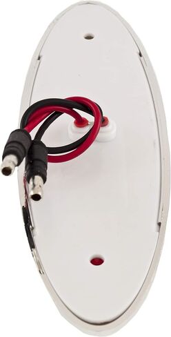 4-1/8 بوصة كهرمان/أحمر مصابيح LED للعلامات الجانبية 4 مصابيح LED على سطح الكروم مع مقابس رصاصة مقاومة للماء نصف مقطورة شاحنة 18 عجلة قيادة لوحة الكابينة أضواء علامة مختومة (10x كهرماني) in Saudi Arabia