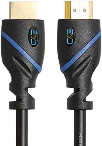 كابل HDMI عالي السرعة من C&E بطول 120 قدمًا، معزز إشارة مدمج يدعم قناة إرجاع الصوت ثلاثية الأبعاد عالية الدقة بالكامل، CNE620145 in Kuwait