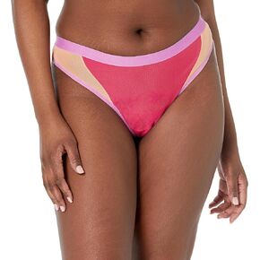 HUGO Women's Sheer Two Tone Thong