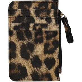 Cow Print Wallets for Women Cow Pattern PU Leather Zipper Long Purse with Removable Wristlet Cellphone Credit Card Money Holder Clutch Wallet
