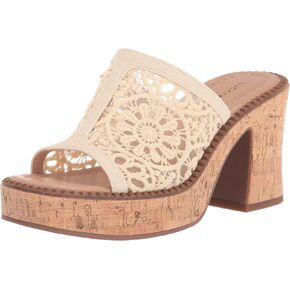 Lucky Brand Women's Talvy Macrame Platform Sandal Mule in Kuwait