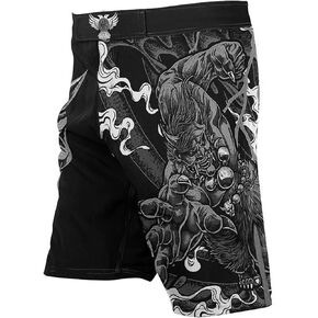Men's The Oni of Rashoumon MMA Shorts BJJ Black Edition