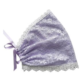 Leimandy Vintage French Lace Headband Soft Headwrap Head Covering Church Veil H2 (Black)