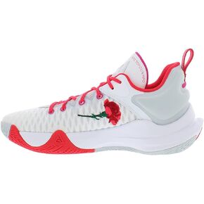 Nike Men's Giannis Immortality (Cz4099-101) Basketball Shoes, White/Red Sneaker