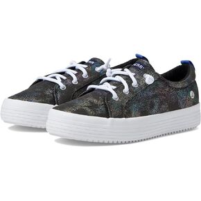 Sperry Crest Vibe Platform, Black, 1 US Unisex Big Kid