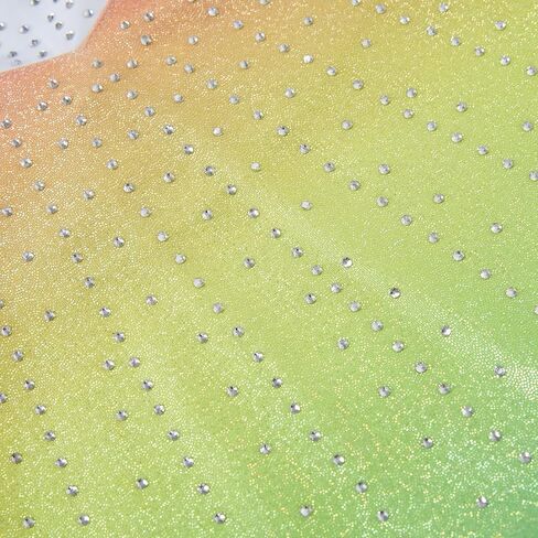 LIONJIE ثياب الجمباز للفتيات الصغيرات بأكمام طويلة من الألماس اللامع مع تنورة توتو لرقص الباليه in Kuwait