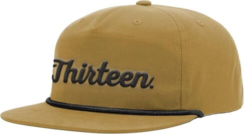 13 Fishing Men's One Size Tantastic Flat Brim Snapback Hat-HFB8, Tan/Brown in Saudi Arabia