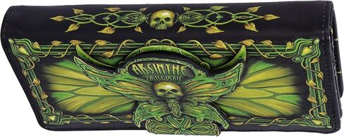 Nemesis Now Absinthe La Fee Verte Green Fairy Embossed Purse, 18.5cm in Saudi Arabia