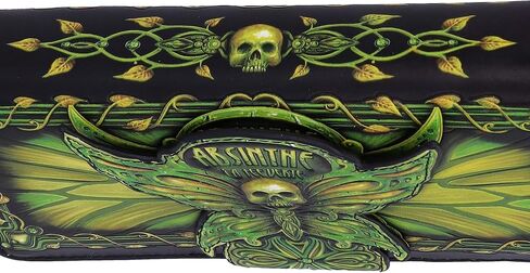 Nemesis Now Absinthe La Fee Verte Green Fairy Embossed Purse, 18.5cm in Saudi Arabia