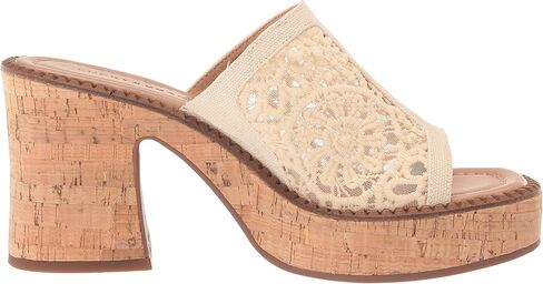 Lucky Brand Women's Talvy Macrame Platform Sandal Mule in Saudi Arabia