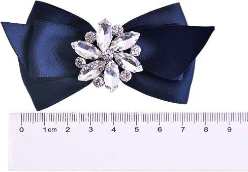 ELEGANTPARK Shoes Dress Hat Accessories Fashion Rhinestones Crystal Shoe Clips 2 Pcs Multi Color in Saudi Arabia