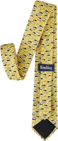 ربطة عنق رفيعة بنمط القرش من ويمبلي بويز in Kuwait