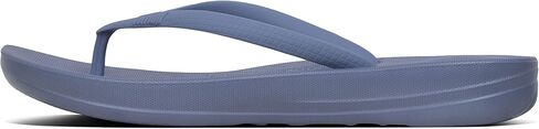 FitFlop Womens iQushion Rubber Flip-Flops with Contoured Footbed for Walking, Lightweight Ergonomic Flip Flop Sandals with Arch Support and Foot Impact Pillows in Saudi Arabia