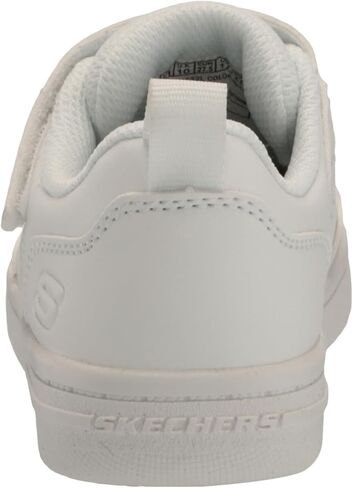 Skechers Kids Boy's Smooth Street Sneaker, White, 3 Little Kid in Saudi Arabia