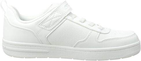 Skechers Kids Boy's Smooth Street Sneaker, White, 3 Little Kid in Saudi Arabia