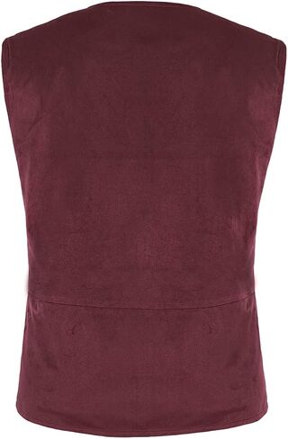 Men's Medieval Renaissance Pirate Vest Gothic Steampunk Waistcoat for Men in Saudi Arabia