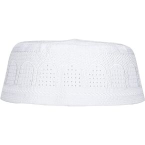 Muslim Prayer Hat, Muslim Hat Saudi Arabia Headwear for Daily Wear for Prayer for Men for Women