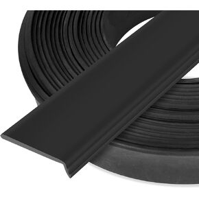 RV Slide Out Seal 1 × 15/16 بوصة × 40 قدمًا على شكل حرف D RV حشوات منزلق للخارج 018-312-EKD سدادة مطاطية بديلة لـ RV Camper Slide Out - أسود