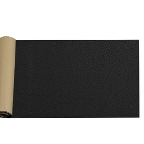 Self Adhesive Leather Repair Tape, Suitable for refurbishing Furniture, car Seats, Chairs, Sofas, Peel Off Adhesive Vinyl Repair kit (8.27X78.8 inch Black)