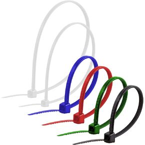 GE 50724 Plastic Cable Ties, Assorted Sizes, 1,000 pk